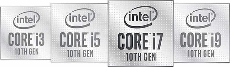 Intel 10th Generation i7 CPU