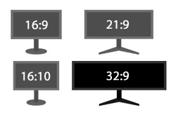 32:9 Monitor Aspect Ratio