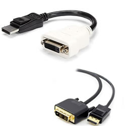 HDMI / DP to DVI Adapter