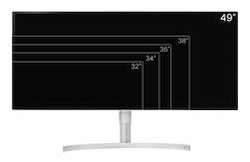 49 inch Monitor Screen